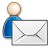 send,email,user,letter,mail,message,envelop,account,profile,people,human icon