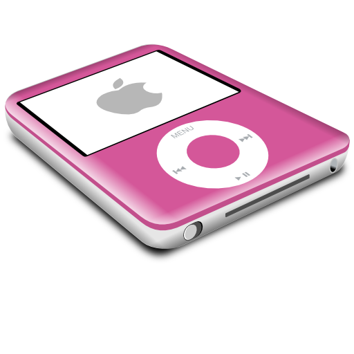 pink,ipod,nano icon