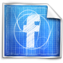 blue print, blueprint, facebook, social icon
