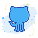 github, media, social svg vector icon