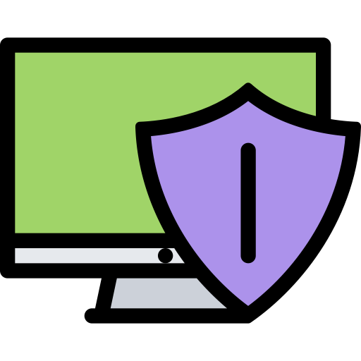 Computer svg vector icon