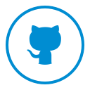 circle, code, collaboration, github, network, round, social svg vector icon