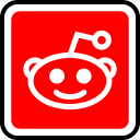media, reddit, social svg vector icon