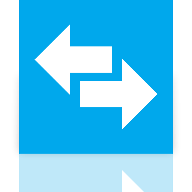 mirror, power, switch icon