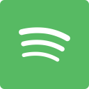 media, social, spotify, square svg vector icon