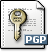 gnome,mime,application,pgp,key,password icon