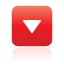 down, red, toggle icon