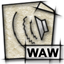 gnome,mime,audio,waw icon