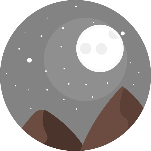 Night svg vector icon