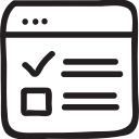 click, ecommerce, homepage, internet, online, shopping, web svg vector icon