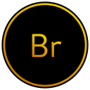 adobe, app, bridge, cs svg vector icon