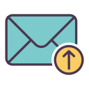 chat, email, envelope, internet, letter, mail, up svg vector icon