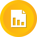 cloud, online, pie, report svg vector icon