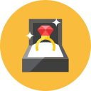 engagement, ring svg vector icon