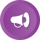 announcement, campgn, marketing, megaphone, promotion, sales svg vector icon