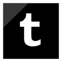 logo, media, social, tumblr svg vector icon