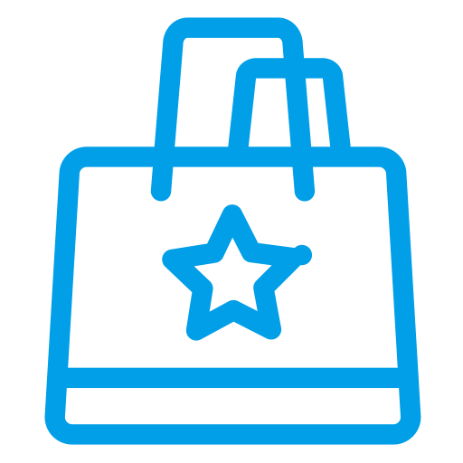 Shopping svg vector icon