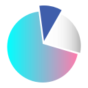 business, diagram, infographic, marketing, pie chart, presentation, statistics svg vector icon