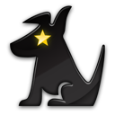 ps,sirius,dog,black,animal,photoshop icon