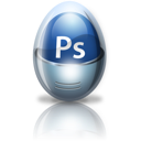adobe, egg, photoshop icon