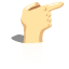 online,instruction,manual,hand,point icon