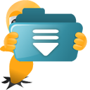download, folder icon