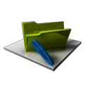 folder,empty,edit,write,writing,blank icon