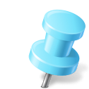 azure, base, hydropro, map, marker, pin, push, right icon