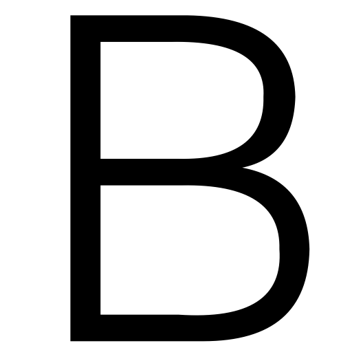 Sey B A svg vector icon