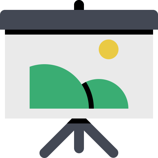 Presentation Photo svg vector icon