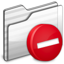 private,folder,white icon