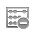 abacus,delete icon