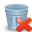 trashcan,delete,del,remove icon