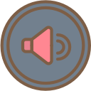 audio, media, media player, music, video player, volume svg vector icon