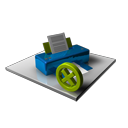 printer,delete,del,remove,print icon