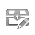 treasure,chest,pencil icon