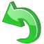 arrow, back, edit, left, redo, restore, revert, rotate, turn, undo icon