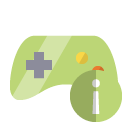 game,control,info icon