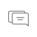 linkedin, message, notification, send svg vector icon