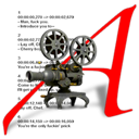 movies, subtitles icon