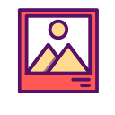 camera, image, line, media, outline, photo, photography, picture, traveling svg vector icon