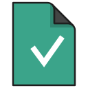 approve, data, documents, file, paper, sheet, text svg vector icon