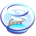 babelfish,bowl,fish,animal icon