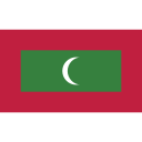 ensign, flag, maldives, nation svg vector icon