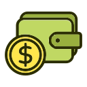 bank, cash, coin, dollar, money, payment svg vector icon