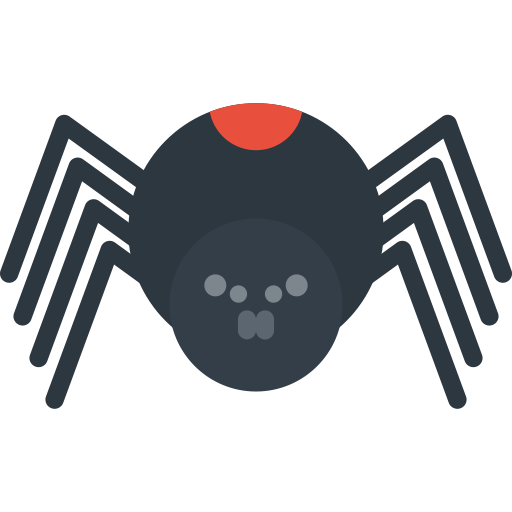 Spider svg vector icon