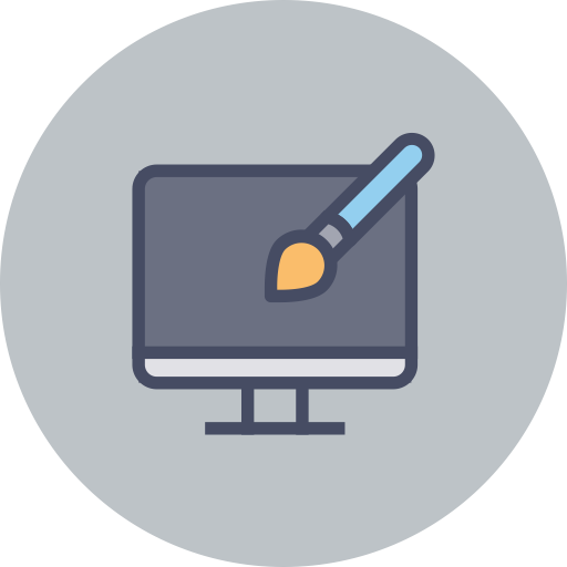 Web Design svg vector icon