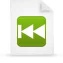 document, file, green, paper icon