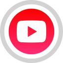 logo, media, social, tube, you svg vector icon