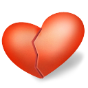 broken,heart,valentine,love icon